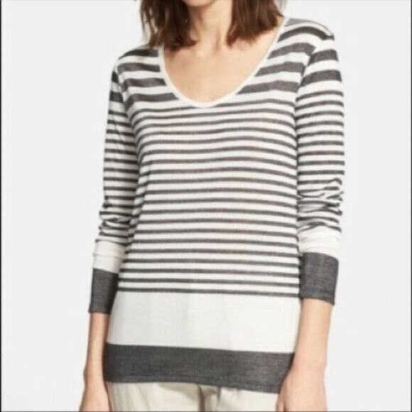 Vince Striped Top - Picture 1 of 6